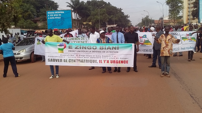 RCA : « Ë Zîngo Bîanî » signe et persiste sur ses 12 revendications