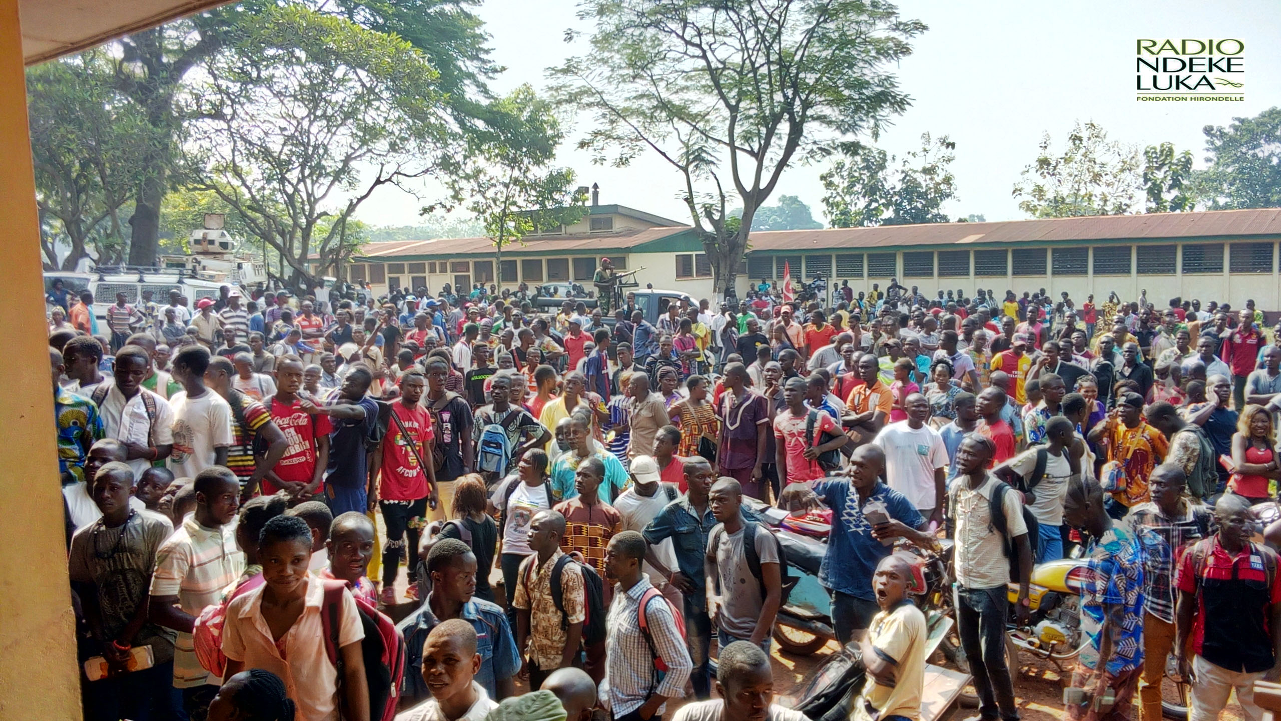 Bangui : Le concours d’entrée au sein FACA reporté pour tension