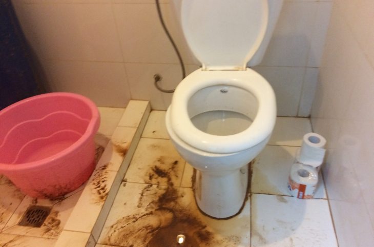 Le manque et le problème d'entretien des toilettes publiques à Bangui