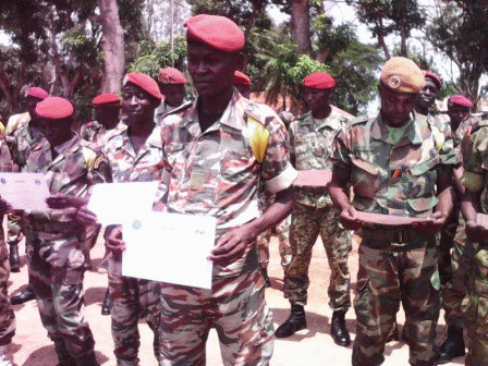 RCA : Coup de pouce des Etats Unis au Bataillon Infanterie Territoriale