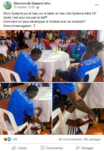 Les Fauves ont-ils l’habitude de boire de la bière avant les matchs ?