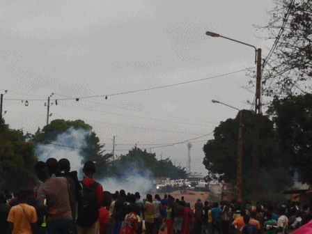 Bangui : manifestations dans le 5e arrondissement pour l’électricité et contre les ordures