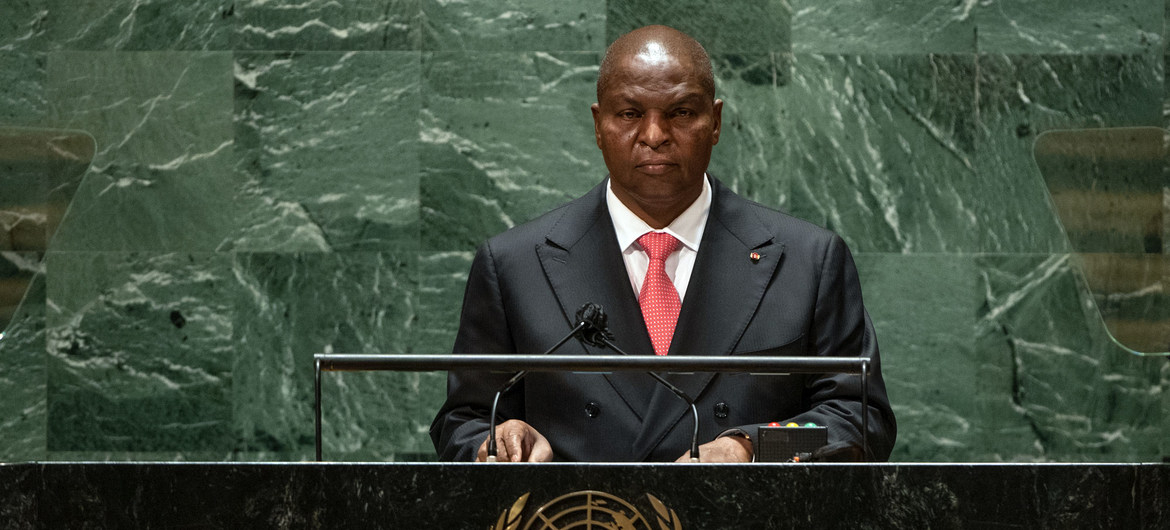 ONU : le président Touadera appelle à la levée totale de l’embargo