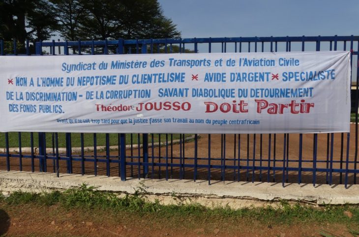 Bangui : Le personnel du Transport exige la démission du ministre Jousso