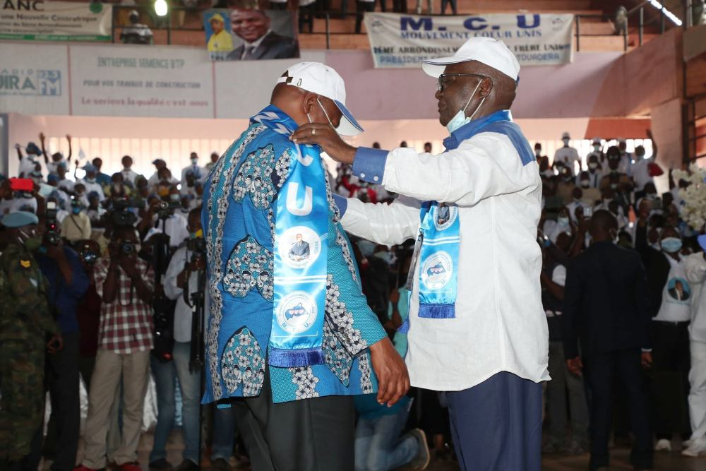 RCA/Elections 2020: Faustin-Archange Touadéra investi candidat à sa propre succession par le MCU