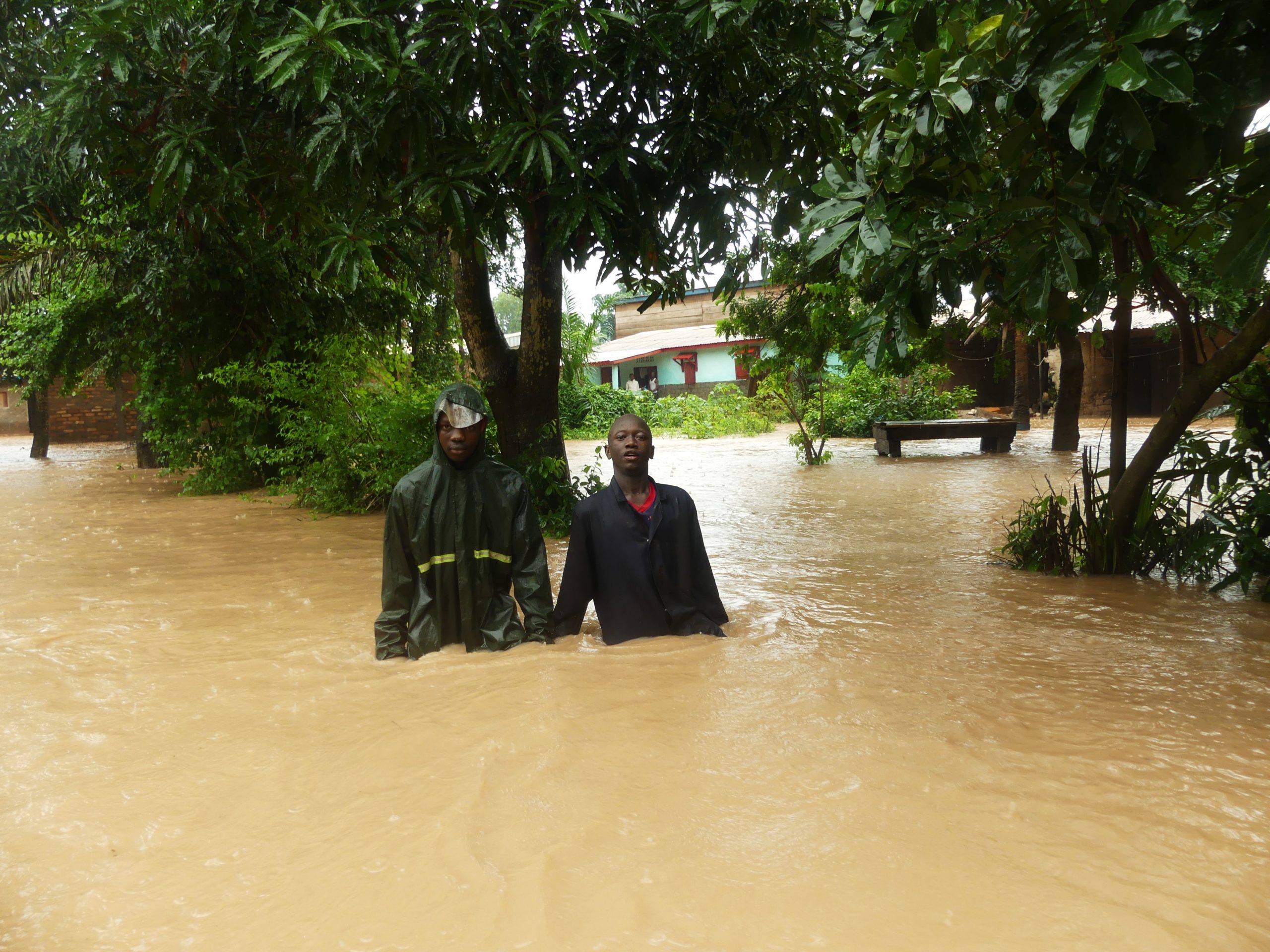 Centrafrique : une partie du Sud de Bangui, menacée par le débordement de l’Oubangui