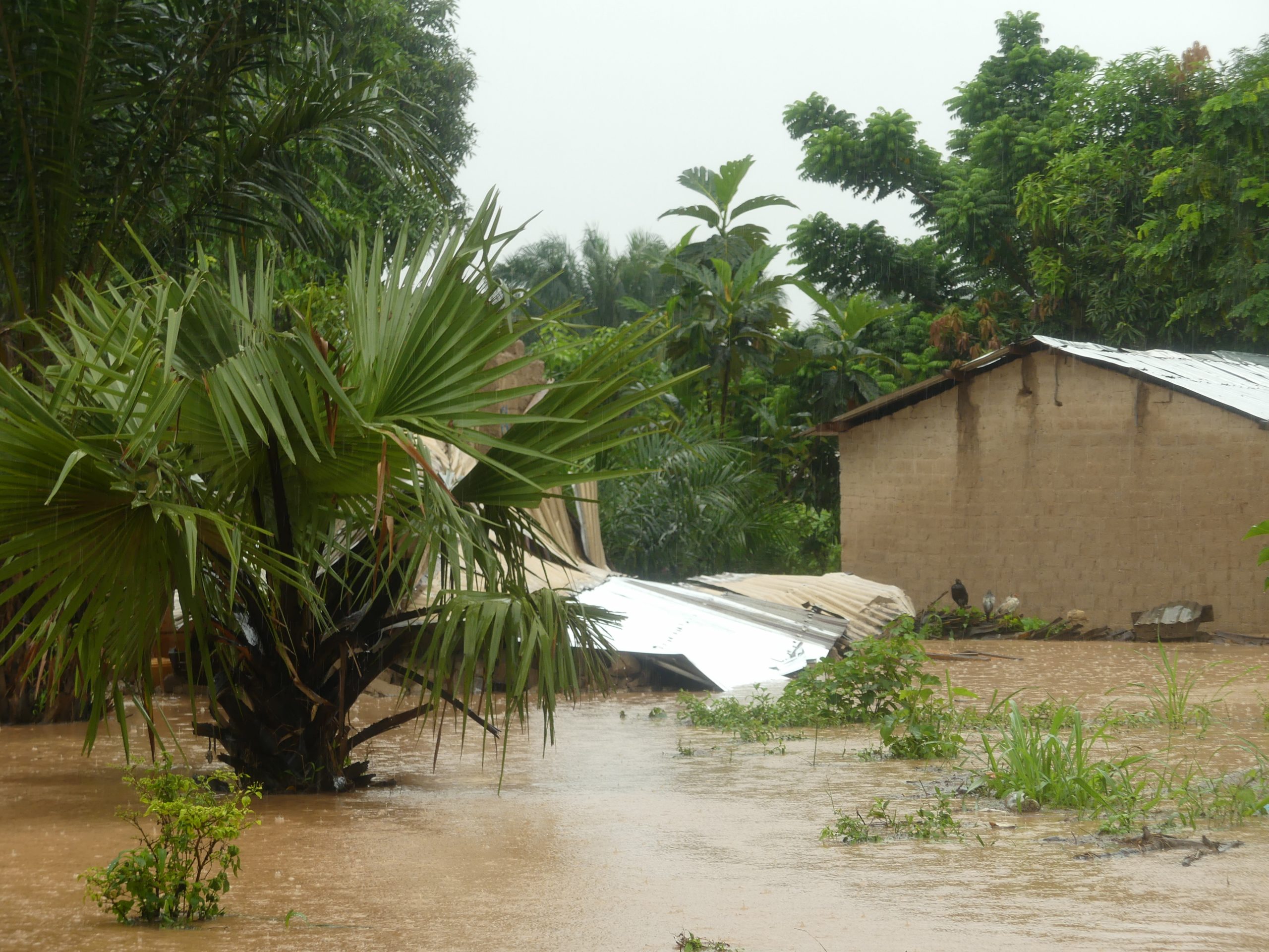 Centrafrique : dégâts importants à la suite des inondations dans la commune de Bobangui
