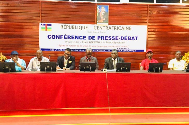Centrafrique : le Front populaire « Zo Kwe Zo » appelle à l’organisation d’un référendum constitutionnel