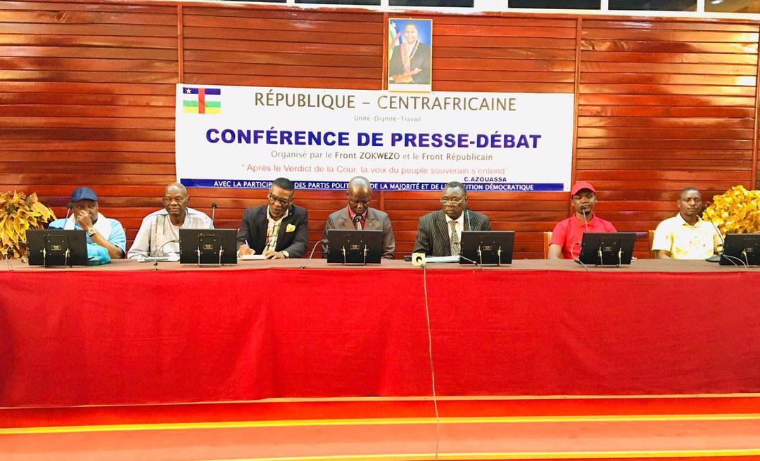 Centrafrique : le Front populaire « Zo Kwe Zo » appelle à l’organisation d’un référendum constitutionnel