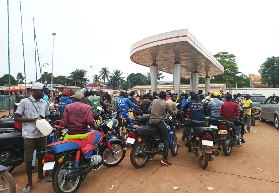 Centrafrique : Bangui frappée par une nouvelle pénurie de carburant à la pompe