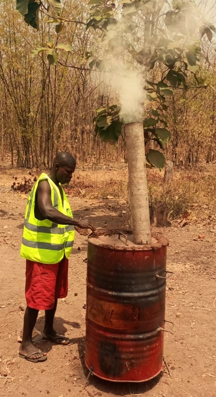 Centrafrique : la fabrication du charbon-bio offre une possibilité d’emploi aux jeunes