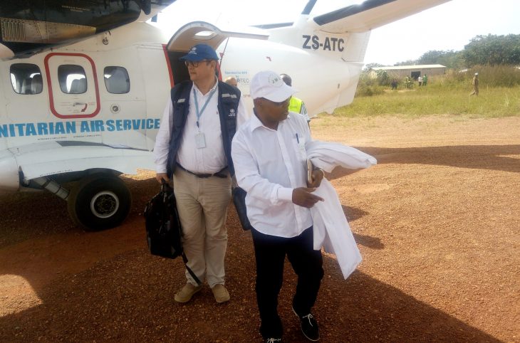 Batangafo: Le Gouvernement et l'OMS s'activent dans les réponses humanitaires