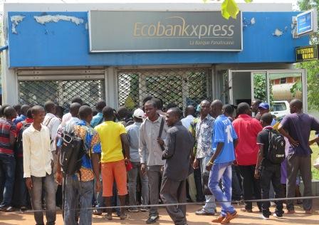 6 millions F CFA volés chez Ecobank ce jeudi à Bangui