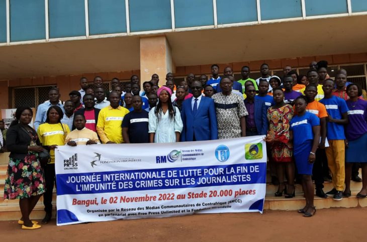 En Centrafrique, des inquiétudes face aux menaces et aux intimidations contre les journalistes