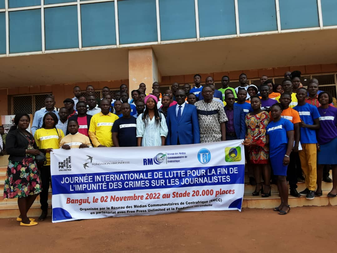 En Centrafrique, des inquiétudes face aux menaces et aux intimidations contre les journalistes