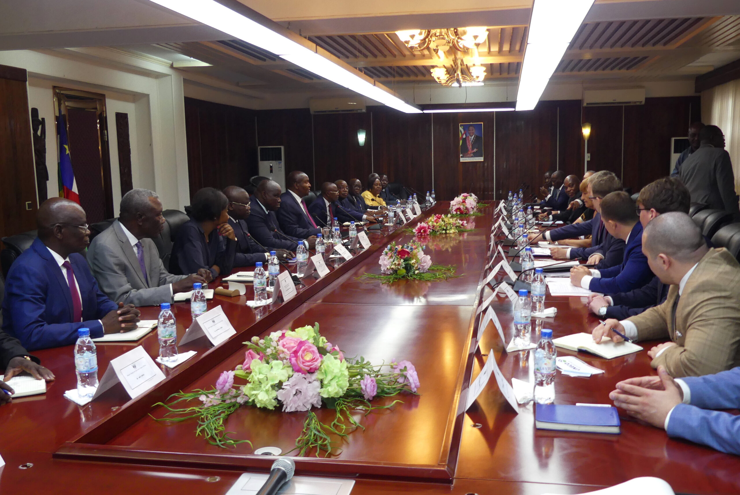 Centrafrique : une délégation des BRICS à Bangui pour des projets de développement