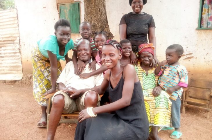 Le couple René et Germaine Bandja, après 42 ans de vie conjugale