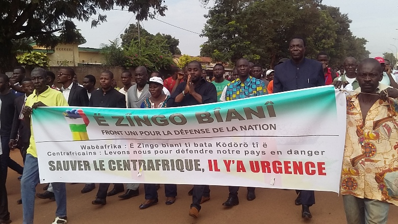 RCA : Le Front Uni « E Zingo Biani » rejette les propos de Smaïl Chergui