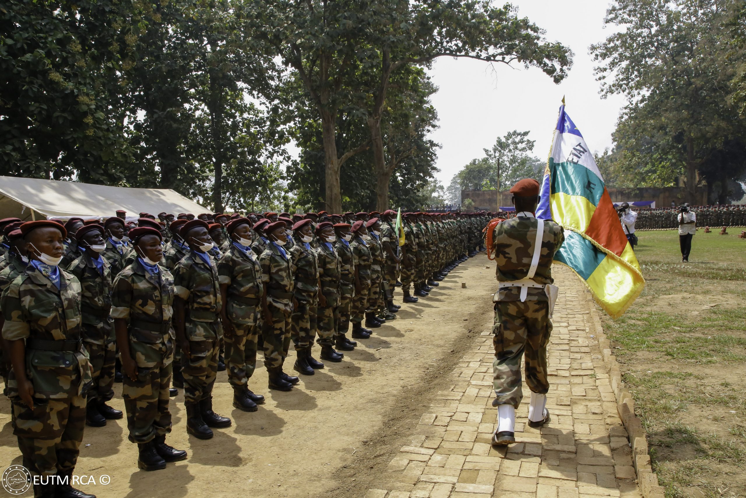 Centrafrique: près de 500 nouvelles recrues de l’armée nationale bouclent leur formation