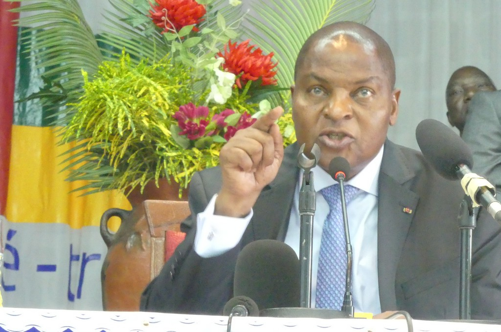 Faustin Archange Touadéra à la conquête des investisseurs européens à Bruxelles