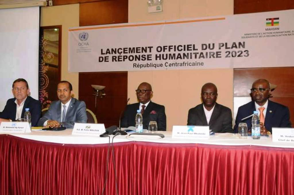 Centrafrique : lancement officiel du Plan de réponse humanitaire 2023