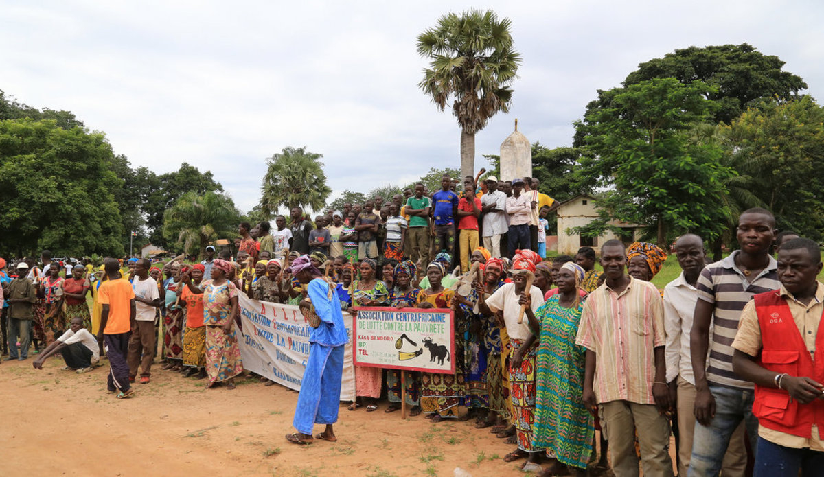 Centrafrique : Kaga-Bandoro et le défi d’accueillir la célébration de la Journée mondiale de l’alimentation
