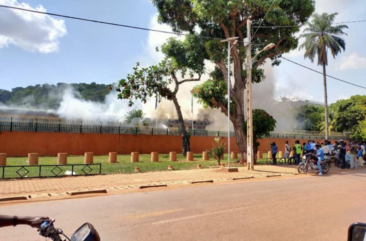 Centrafrique: dégâts importants suite à un incendie à l’ambassade de France à Bangui