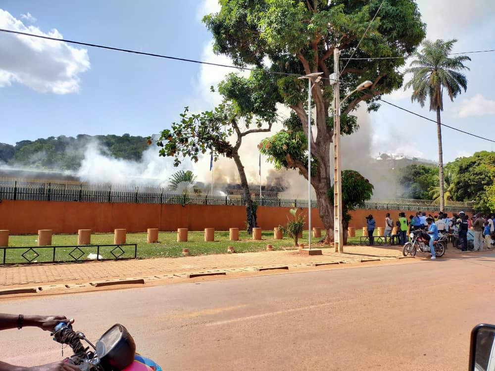 Centrafrique: dégâts importants suite à un incendie à l’ambassade de France à Bangui