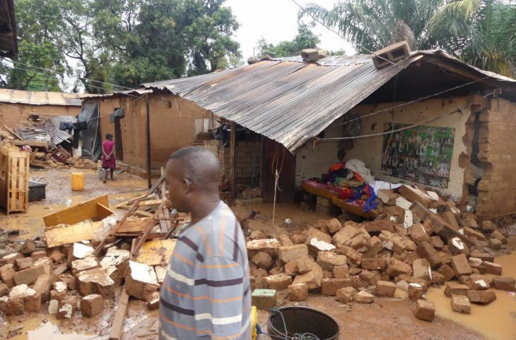 Centrafrique: difficiles conditions de vie de certains sinistrés victimes d'inondations