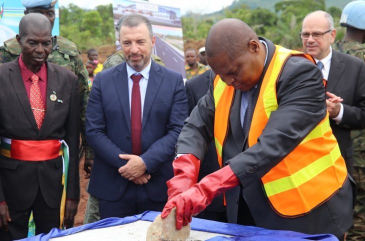 Centrafrique: lancement officiel des travaux de construction du champ solaire de Danzi