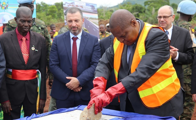 Centrafrique: lancement officiel des travaux de construction du champ solaire de Danzi