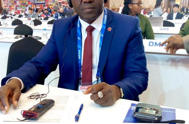 Les perspectives de la fédération d'athlétisme par Bruno Konga