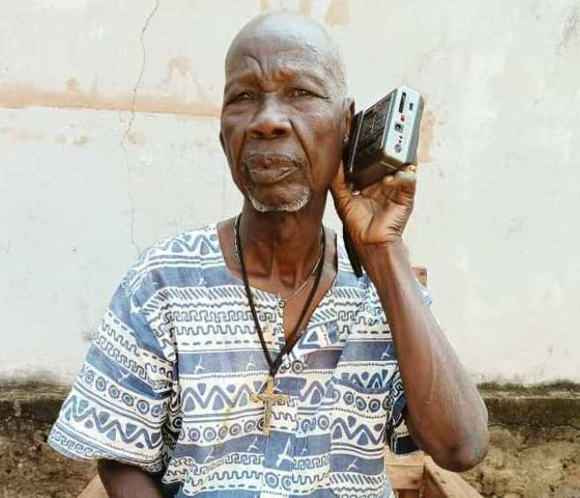 Bégoua: Michel Bénam, 68 ans, déplore les méfaits de la désinformation