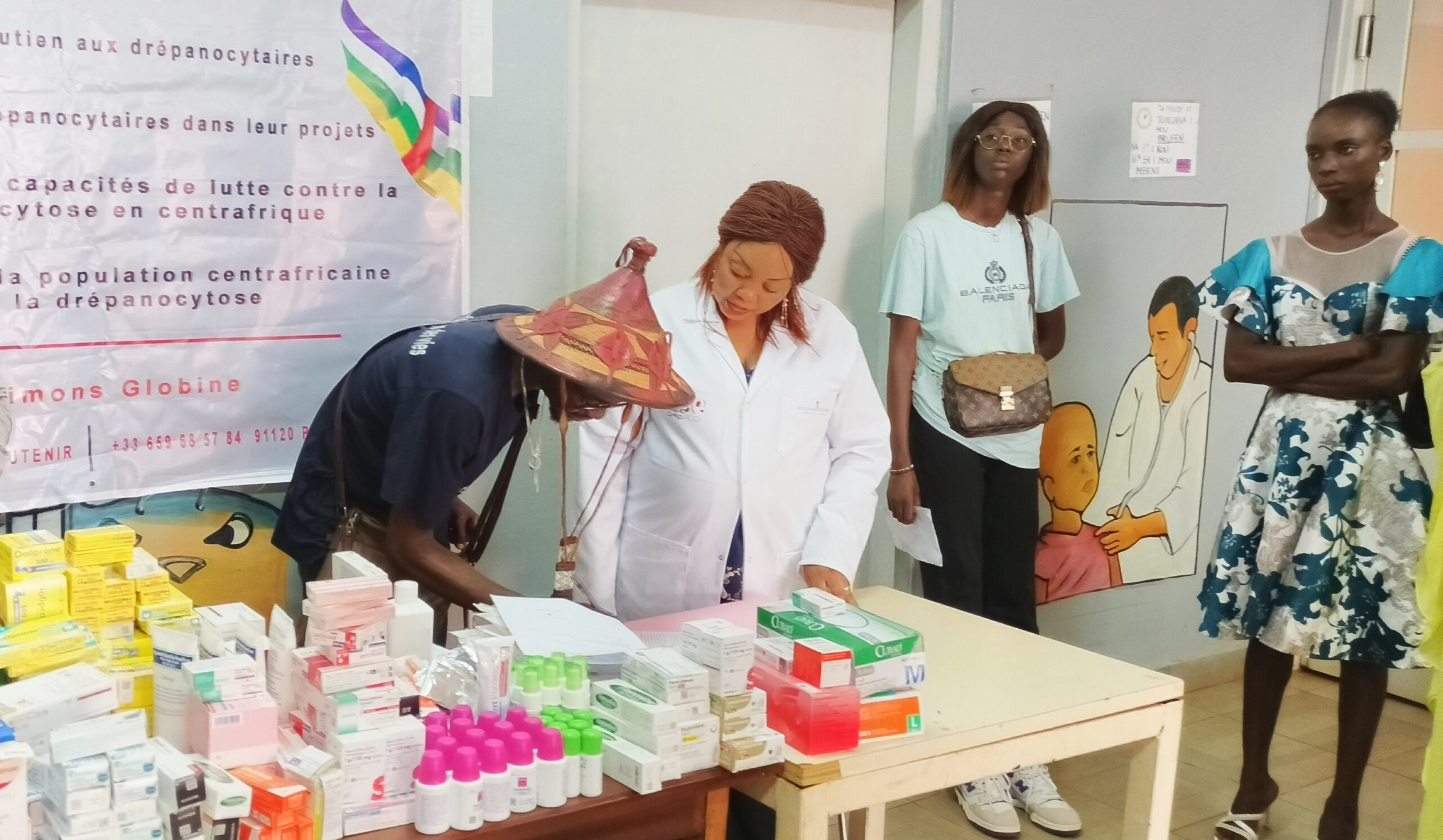 Centrafrique : deux associations volent au secours du centre de recherche et de traitement de la drépanocytose