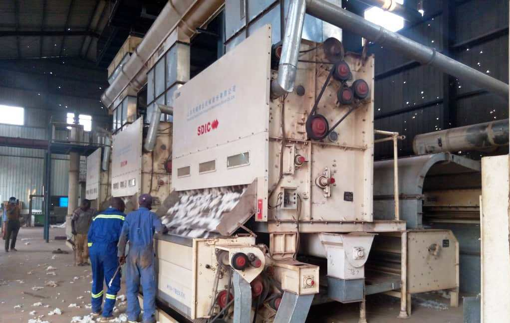 Bossangoa : l’usine d’égrenage du coton fonctionne à nouveau