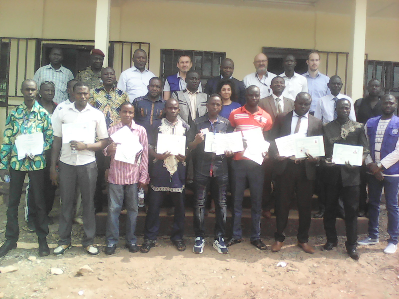 Kaga-Bandoro : 8 ex-combattants démobilisés prêts pour intégrer la vie active