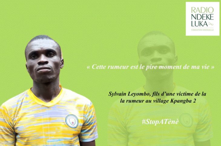 Bangui : "Je suis devenu orphelin de père à cause d’une rumeur d’attaque armée ", témoigne Sylvain Leyombo, fils d’une victime de la rumeur au village Kpangba 2