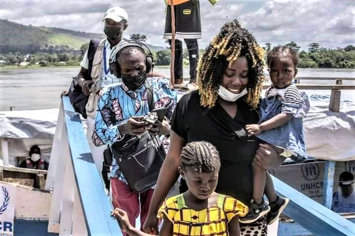 Centrafrique: plus de 200 réfugiés centrafricains du Congo rentrent au bercail