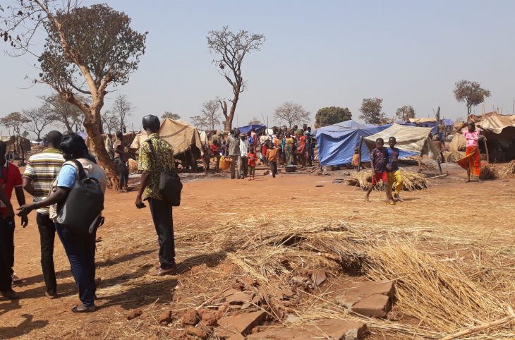 Kaga Bandoro : Au moins 2000 personnes sans abris à la suite d'un incendie