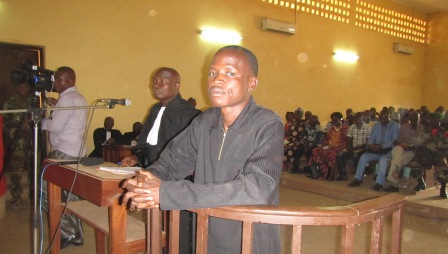 Rodrigue Ngaïbona condamné à la peine de travaux forcés à perpétuité
