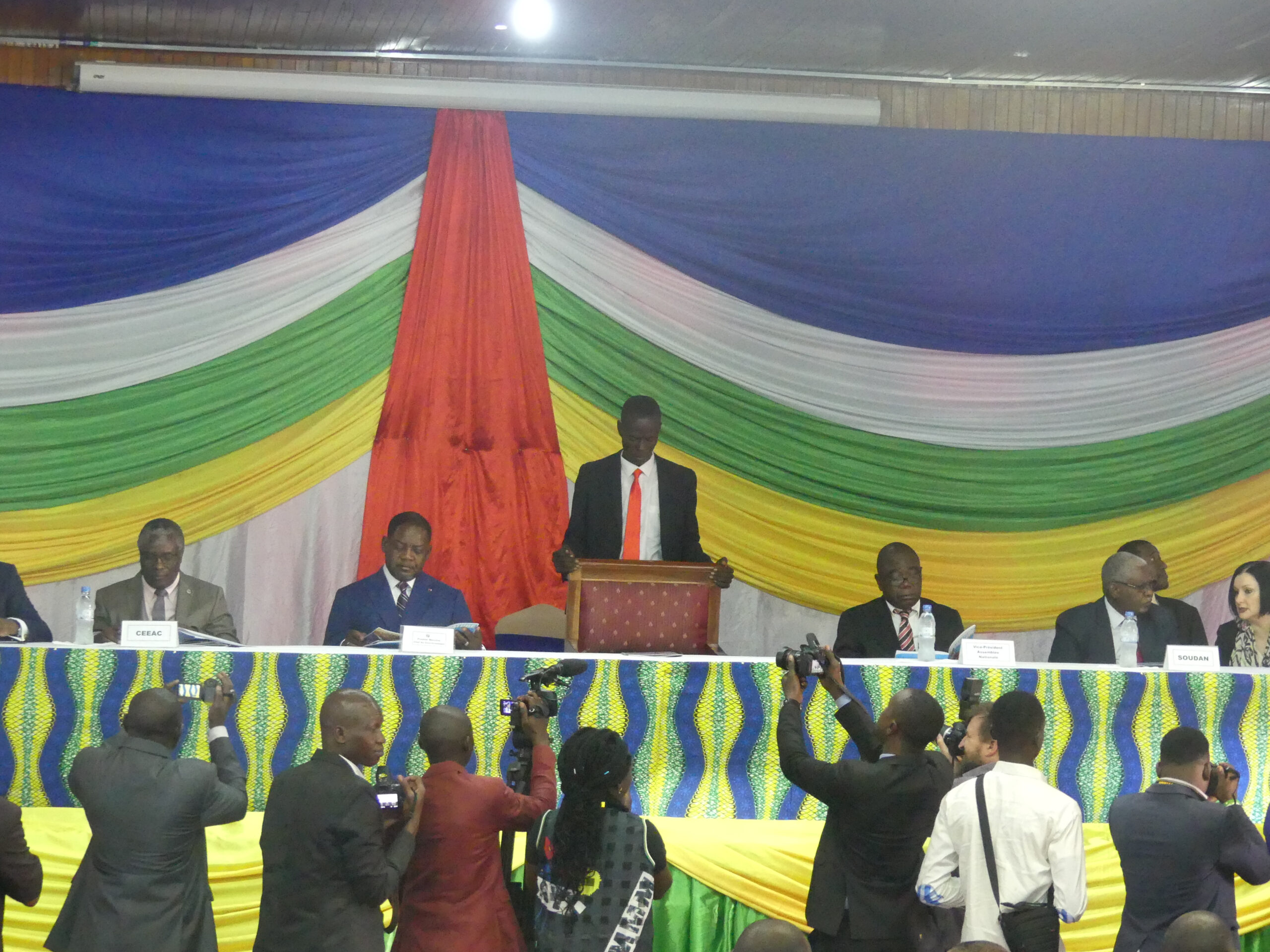 Mathurin Dimbelet Nakoe satisfait de la mise en œuvre de l’accord de Khartoum.