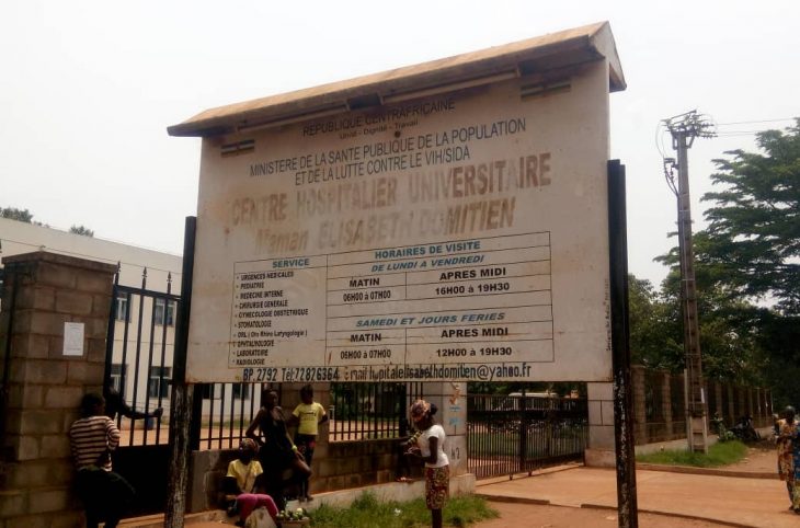 Ombella-M’poko : L’hôpital Elisabeth Domitien dans un état de dégradation avancée