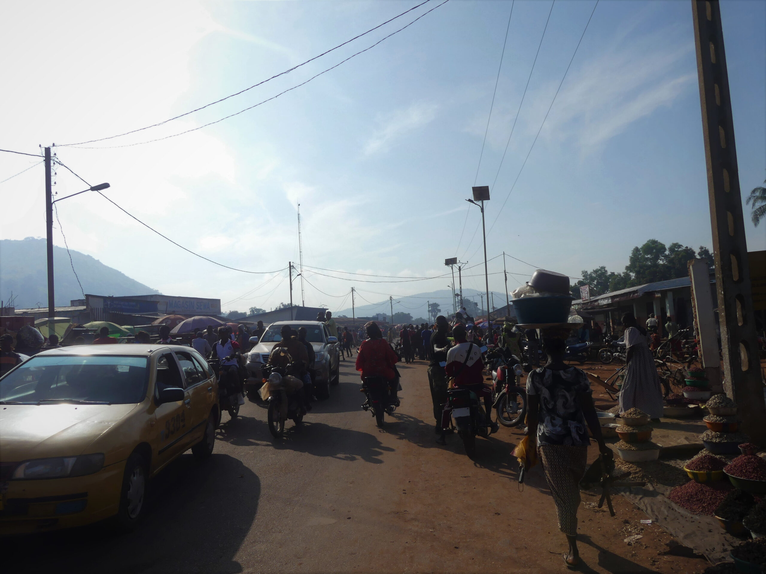 Bangui : difficile de circuler aux marchés du Pk 12 et de Pétévo