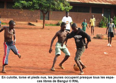 Les exploits des Fauves créent la folie chez les jeunes à Bangui !
