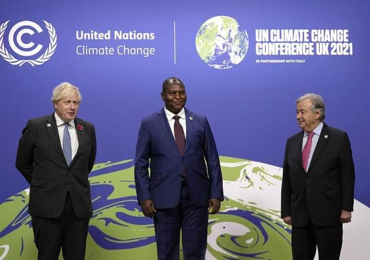 Centrafrique/COP 26 : Faustin Archange Touadera appelle au soutien financier des pays en voie de développement