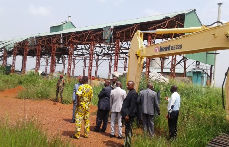 RCA : Le site de la cimenterie de Nzila n’existe que de nom