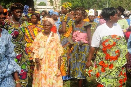 Manifestation de soutien à l’accord de Brazzaville