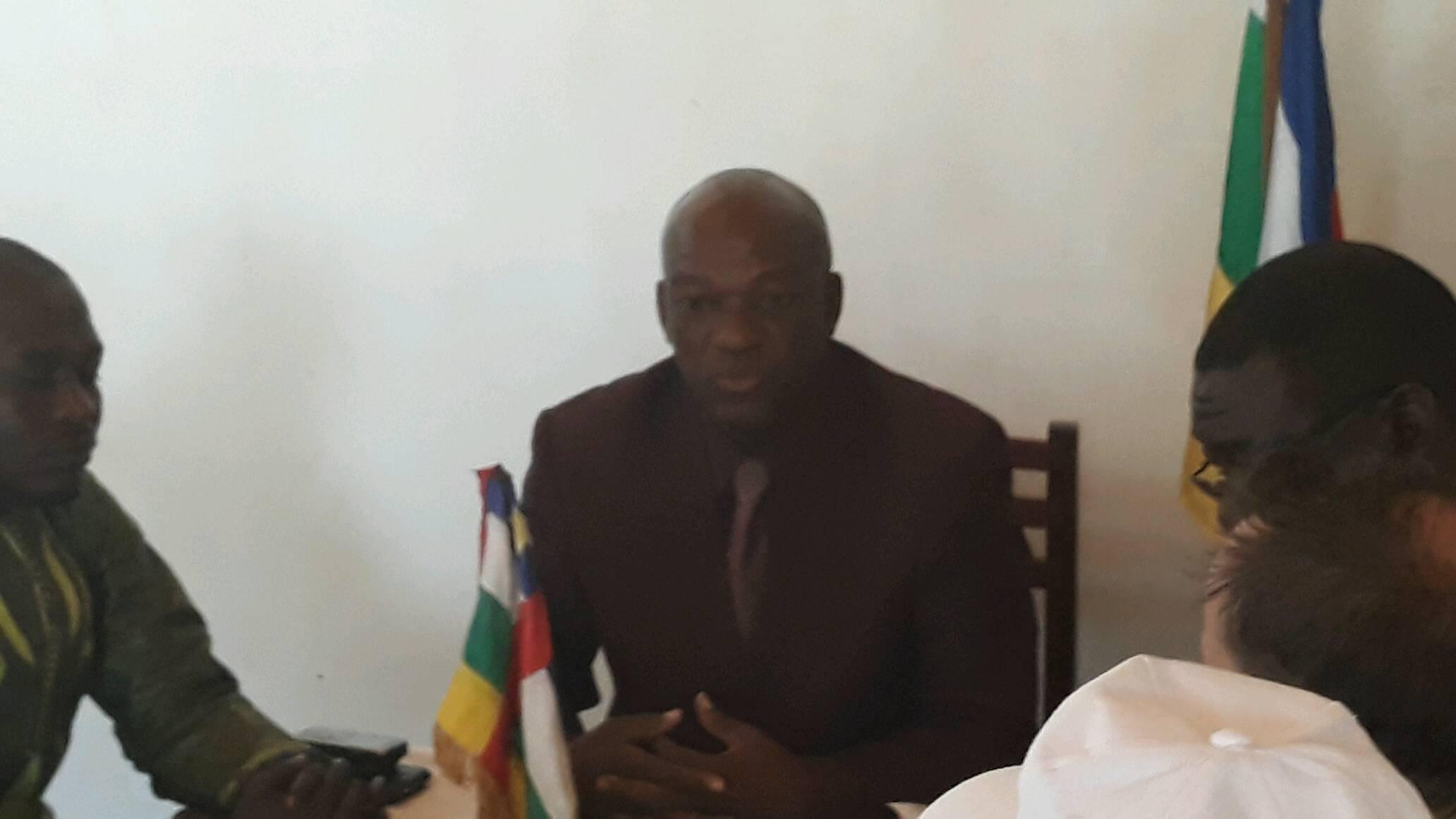 Le Préfet de Nana Gribizi optimiste de l’évolution de la situation globale dans sa zone de juridiction.