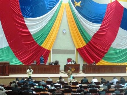 Les députés centrafricains en session ordinaire