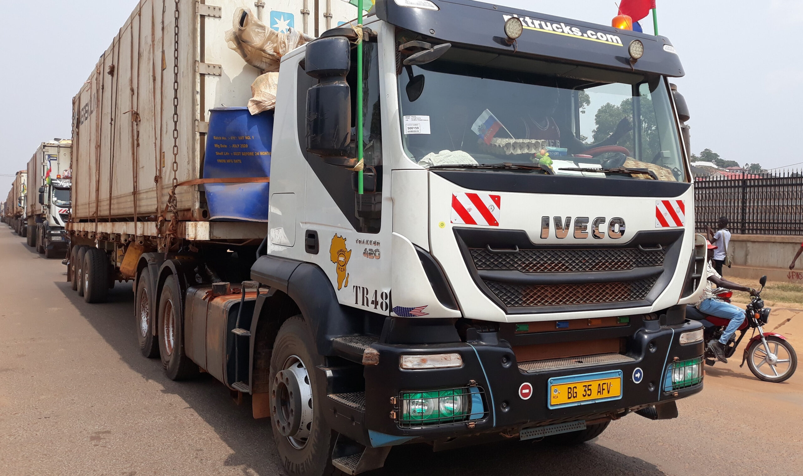 Centrafrique : les conducteurs dénoncent les tracasseries routières